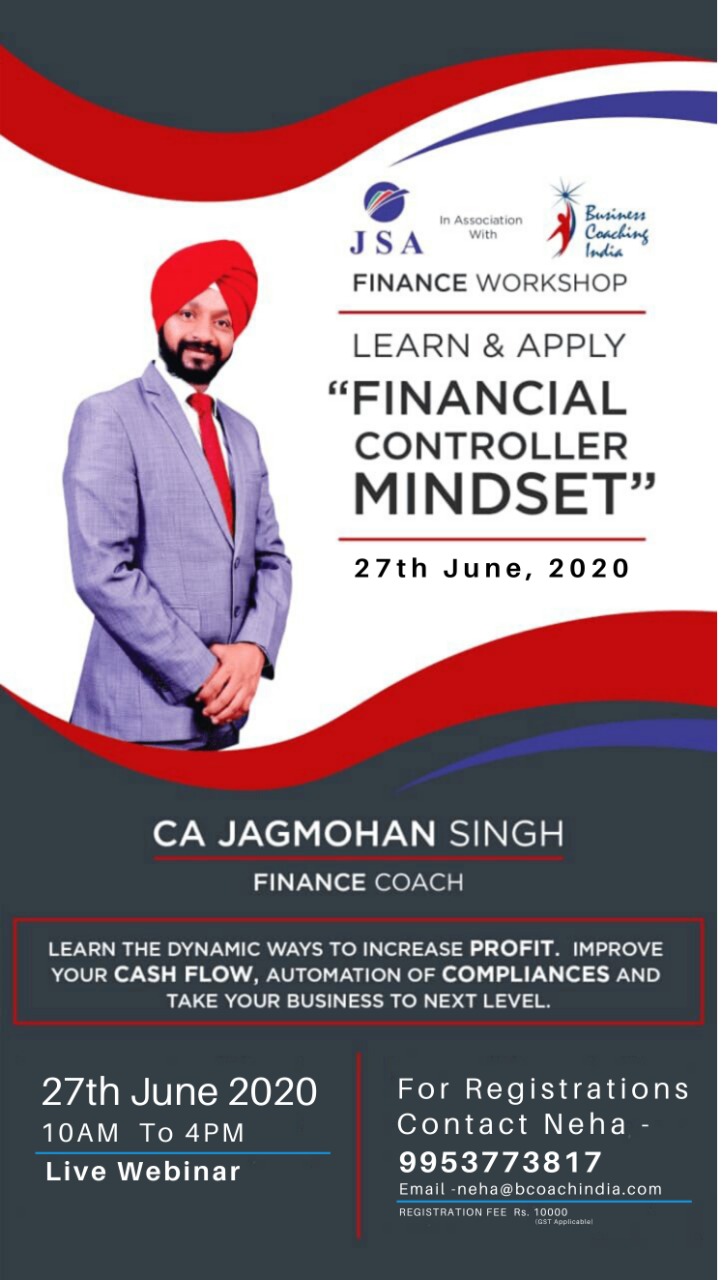 rahul jain,finance workshop